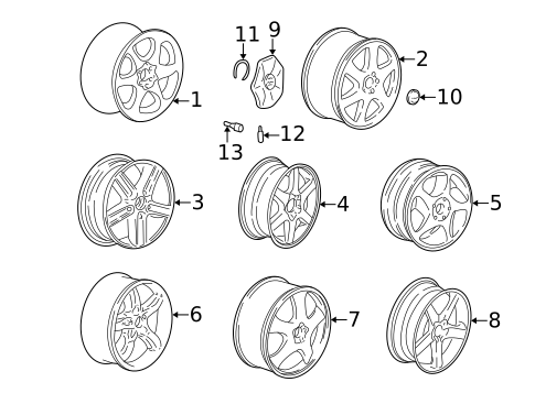 Wheels for 1999 Volvo V70 #0