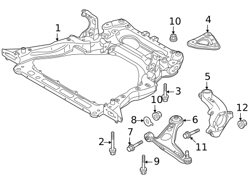 Suspension Components for 2025 Mitsubishi Outlander #0