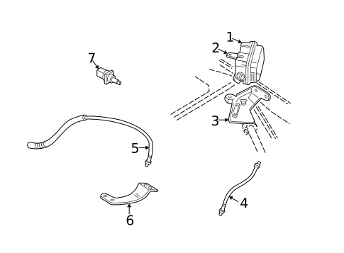 Fuel System Components for 1999 Chevrolet Venture #1