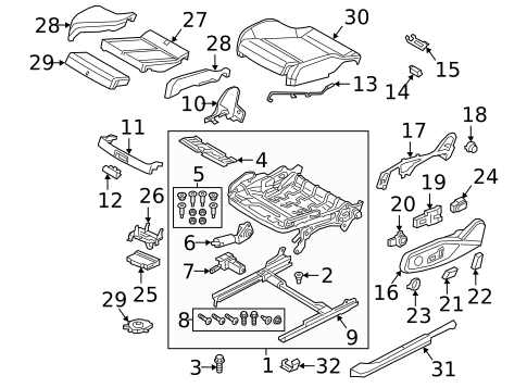 Power Seats for 2024 Audi RS5 #0