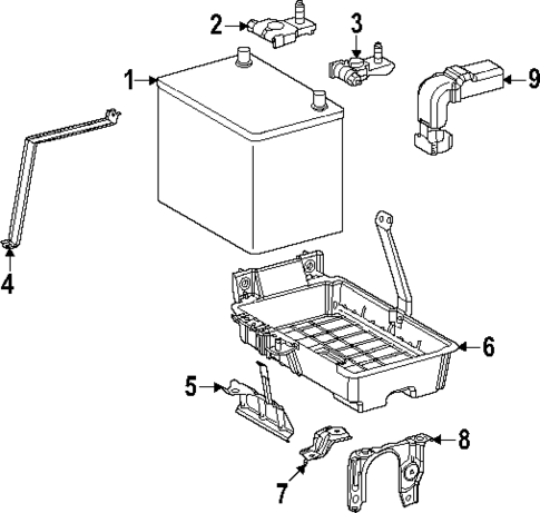 Battery for 2022 Toyota Tundra #1