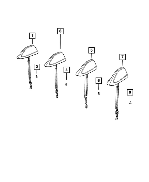 Radio, Antenna, Speakers, DVD, and Video systems for 2025 Jeep Grand Cherokee #4