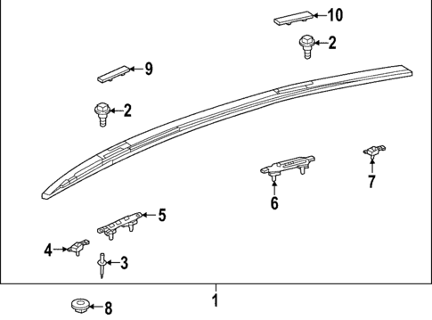 Luggage Carrier for 2025 Lexus NX350h #1