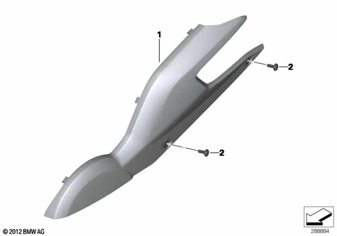 Motorcycle Trim Section, Windshield for 2019 BMW-Motorrad C 650 Sport #31