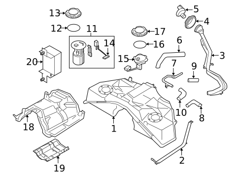 Senders for 2015 INFINITI Q70 #0