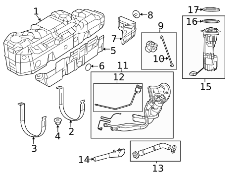 Fuel System Components for 2016 Ram 1500 #0