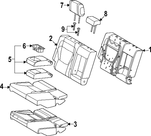 Second Row Seats for 2024 Toyota Sequoia #2