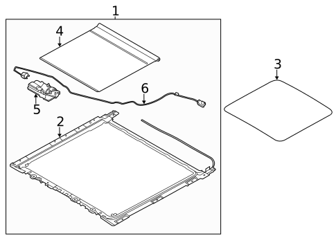 Sunroof for 2020 Hyundai Palisade #2