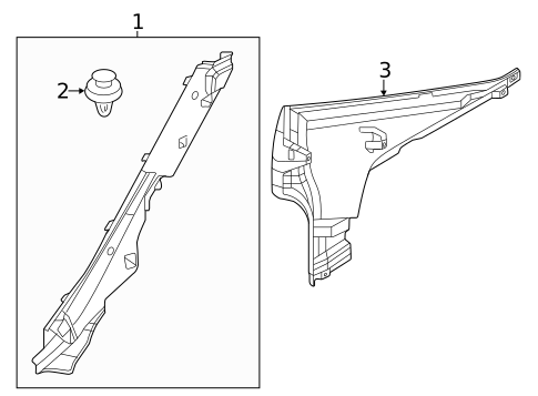 Interior Trim - Quarter Panels for 2017 Mazda 6 #0