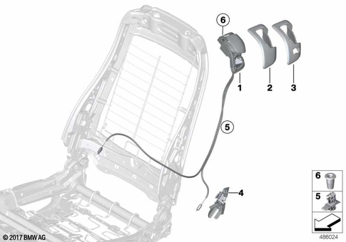 Front Seat for 2014 BMW M235iX #4