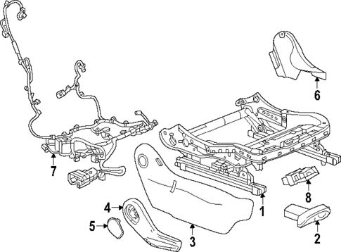 Heated Seats for 2025 Chevrolet Equinox EV #1