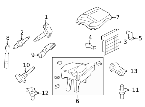 Powertrain Control for 2017 Lexus LS460 #0