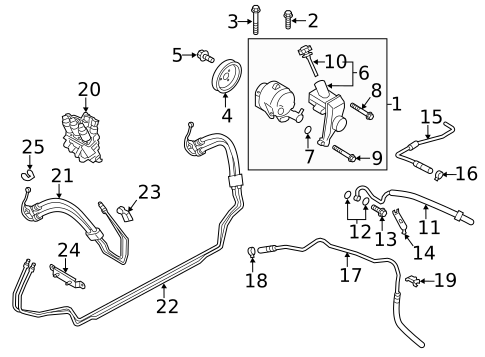 Pump & Hoses for 2019 Porsche 911 #1