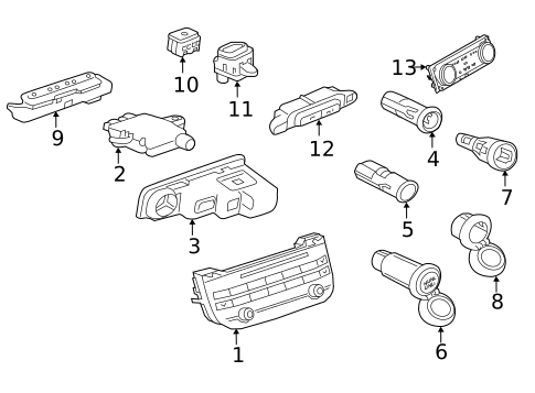 Controls for 2020 Jaguar F-Pace #0
