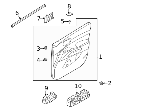 Front Door for 2025 Kia Sorento #2
