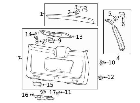 Interior Trim for 2017 Porsche Cayenne #0