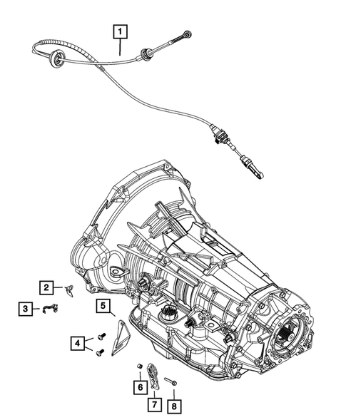 Gearshift Controls and Related Parts for 2023 Ram 3500 #1