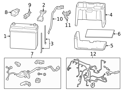 Battery for 2012 Honda Civic #0