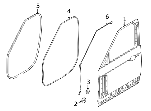 Lock & Hardware for 2020 Land Rover Range Rover #2