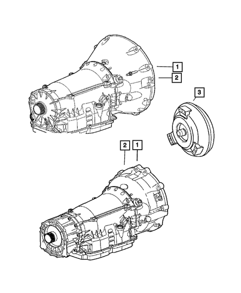 Transmission Assembly for 2007 Dodge Charger #1