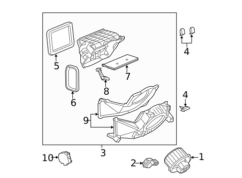 Motors, Core, Case & Related Components for 2012 Cadillac CTS #2