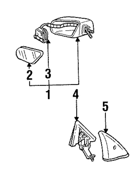 Mirrors for 2002 Pontiac Firebird #0
