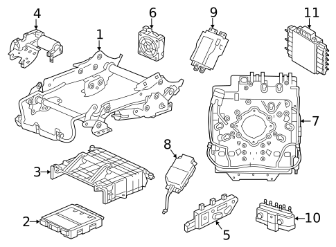 Tracks & Components for 2013 Audi A8 Quattro #1