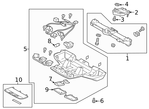 Electrical Components for 2014 Subaru Forester #1