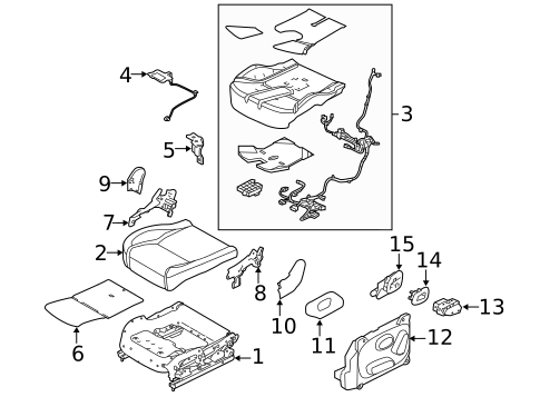 Air Bag Components for 2017 Land Rover Range Rover Sport #2