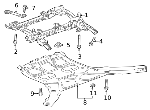 Suspension Mounting for 2023 Cadillac CT4 #2