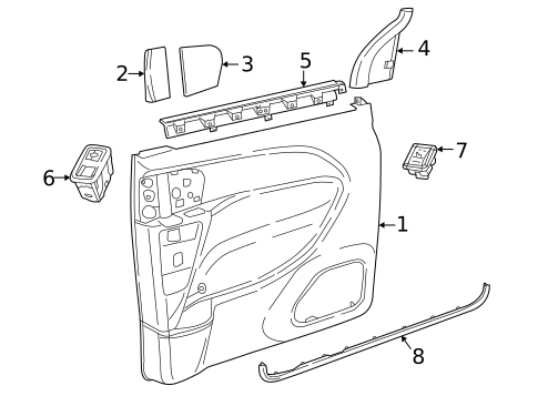 Sliding Door for 2022 Chrysler Pacifica #2