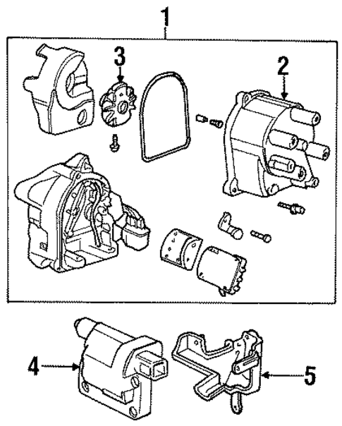 Ignition System for 1994 Honda Prelude #0