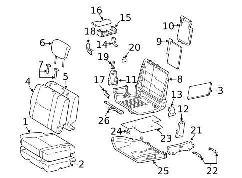 Third Row Seats for 2006 Lexus GX470 #0