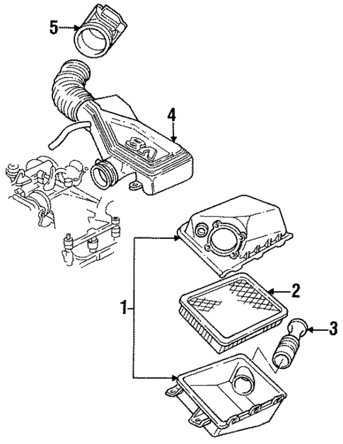 Powertrain Control for 1994 Lincoln Town Car #1