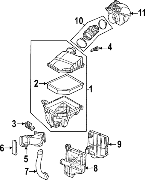 Air Intake for 2024 Volvo S60 #0