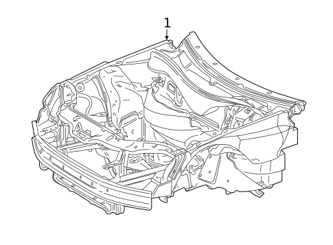 Inner Structure for 1999 Mercedes-Benz SLK230 #1