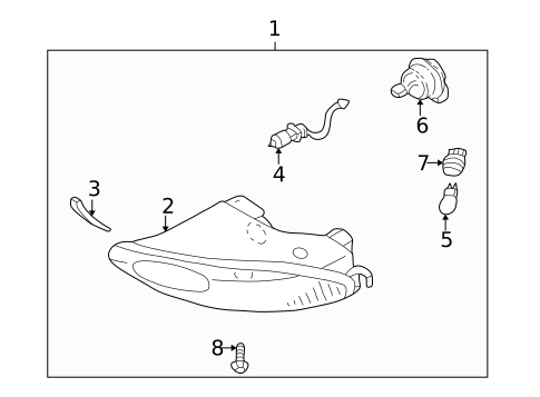 Bulbs - Chassis for 2004 INFINITI I35 #3