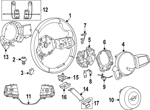 Steering Wheel & Trim for 2025 Mini Countryman #0