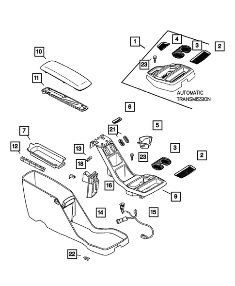 Consoles for 2003 Dodge Durango #0