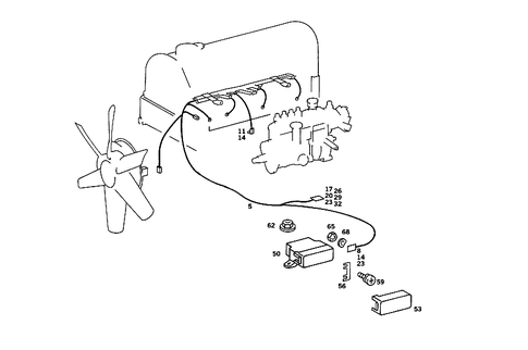 Pre-Glow System for 1988 Mercedes-Benz 190D #0