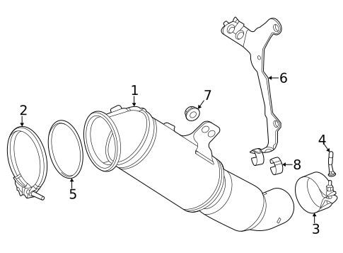 Exhaust Components for 2025 Toyota GR Supra #1