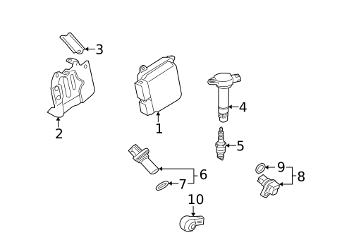 Powertrain Control for 2009 Mitsubishi Lancer #0