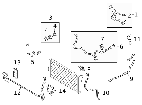 Hoses & Pipes for 2013 BMW ActiveHybrid 5 #0