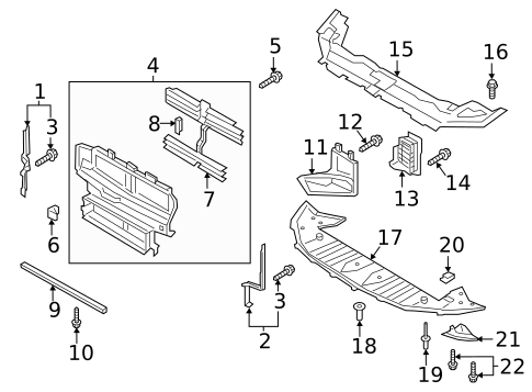 Under Cover & Splash Shields for 2017 Lincoln Continental #0