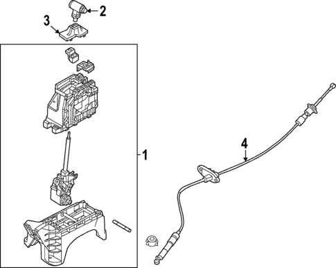 Center Console for 2025 Kia Sportage #1