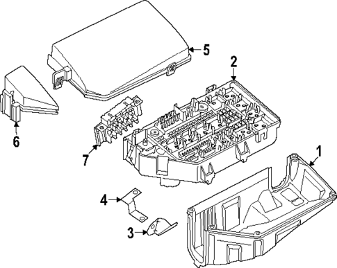 Fuse & Relay for 2026 Volvo EC40 #0
