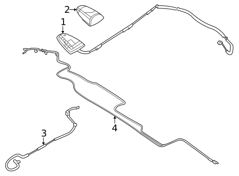 Antenna & Radio for 2024 Nissan Sentra #1
