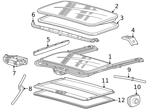 Sunroof for 2005 Jaguar X-Type #0