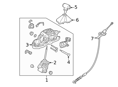 Center Console for 2020 Kia Stinger #2