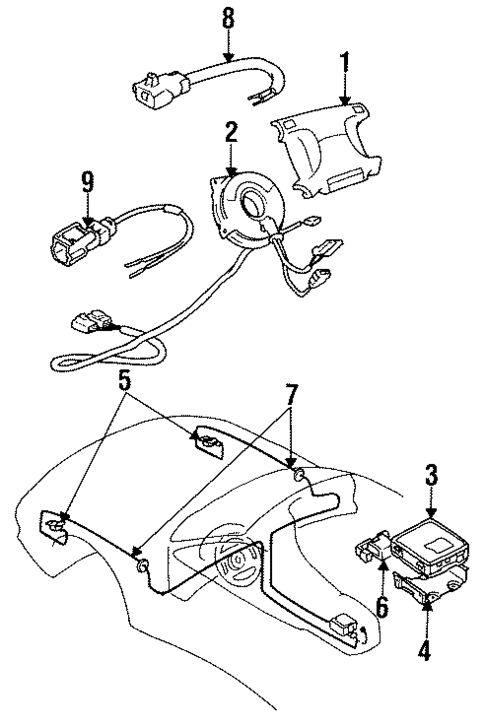 Ride Control for 1995 Mitsubishi 3000GT #1